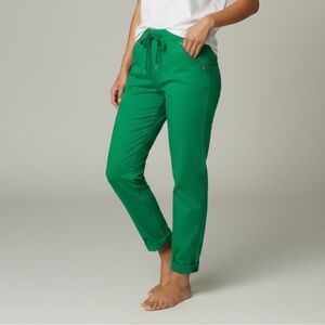 Red Button Tessy Green Jogger Jeans – Zip Pocket Stretch Denim – Size 6